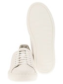 Brunello Cucinelli Calfskin Trainers With Grain