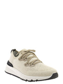 Brunello Cucinelli Cotton Chiné Knit Runners Sneakers