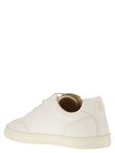 Brunello Cucinelli Deerskin Trainers With Latex Sole
