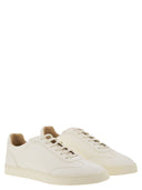 Brunello Cucinelli Deerskin Trainers With Latex Sole