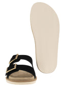 Brunello Cucinelli Urban Slides In Washed Suede