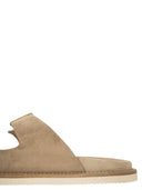 Brunello Cucinelli Urban Slides In Washed Suede