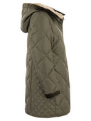 Fay Virginia Quilted Coat With Hood