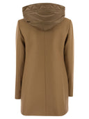Fay Toggle Hooded Coat