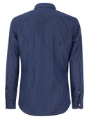 Fay Denim Shirt With French Collar