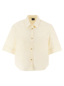 Fay Cropped Cotton Shirt