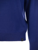 Pullover del collo dell'equipaggio di lana fay