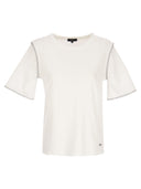 Fay T Shirt With Contrast Stitching