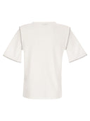 Fay T Shirt With Contrast Stitching