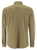 Camicia da colletto francese di cotone fay