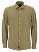 Camicia da colletto francese di cotone fay