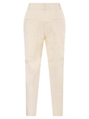 Pantalones de algodón estirado de Peserico