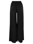 Fabiana Filippi Wide Trousers In Cupro Twill