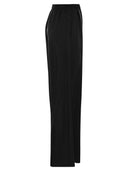 Fabiana Filippi Wide Trousers In Cupro Twill