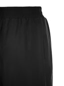 Fabiana Filippi Wide Trousers In Cupro Twill