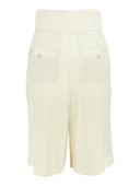 Shorti in twill di lana Fabiana Filippi