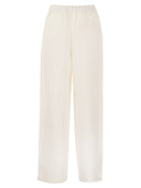 Fabiana Filippi Viscose And Linen Jogging Trousers