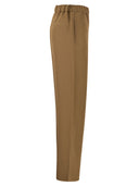 Fabiana Filippi Viscose And Linen Jogging Trousers