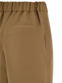 Fabiana Filippi Viscose And Linen Jogging Trousers