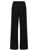 Fabiana Filippi Cotton And Linen Trousers With Micro Sequins