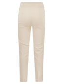 Elisabetta Franchi Straight Stretch Crepe Trousers