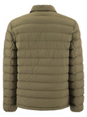 Herno Resort Shirt Down Jacket In Light Stretch Nylon