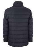 Herno Caban In Wool And Viscose