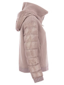 Herno Resort Bomber Jacket In Modern Double And Ultralight Nylon