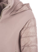 Herno Resort Bomber Jacket In Modern Double And Ultralight Nylon