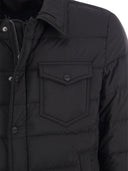Herno Denim Jacket Shirt Down Jacket