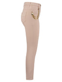 Elisabetta Franchi Skinny Jeans With Chain And Stud Charm