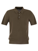 Tagliatore Knitted Cotton Polo Shirt