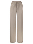 Herno Casual Satin Trousers