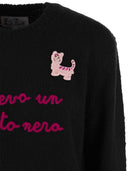 MC2 Saint Barth Alpaca Blend Jumper con ricamo