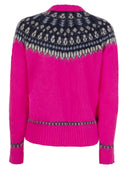 MC2 Saint Barth Women's Crew Neck Jumper a Nordic Jacquard