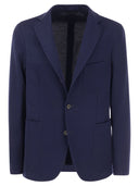 Peserico Single Breasted Blazer In Cotton Blend