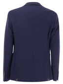 Peserico Single Breasted Blazer In Cotton Blend