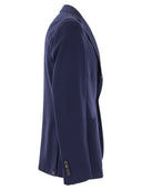 Peserico Single Breasted Blazer In Cotton Blend