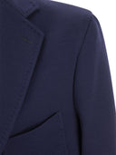 Peserico Single Breasted Blazer In Cotton Blend