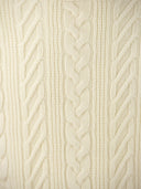 Peserico Wool And Cashmere Cable Knit Turtleneck Sweater