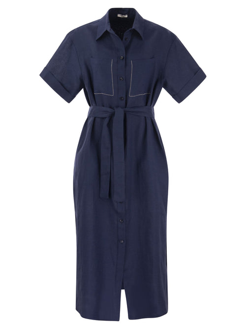 PESICO LINEN Chemisier -jurk