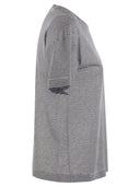 Peserico Ligera de jersey a rayas y Punto Luce