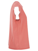 PESICO TOP in kostbare zijden crêpe de chine met waterig borduurwerk