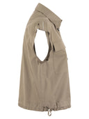 Peserico Light Cotton Satin 'Sail Hand' Camisa con cordón