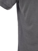 Majestic Crew Neck T Shirt In Silk And Cotton