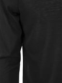 Maglietta maestosa per il collo dell'equipaggio in seta e cotone