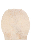 Peserico Wool, Silk And Cashmere Braided Cap