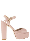 Sandalias de plataforma de cuero Stuart Weitzman Ryder