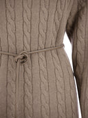 Peserico Wool, Silk And Cashmere Turtleneck Dress