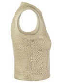 Peserico Cotton y lino Cordonet Top